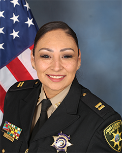 Corrections Captain Elsa Navarro